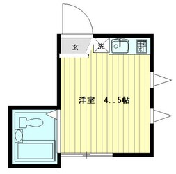 久我山駅 徒歩6分 1階の物件間取画像